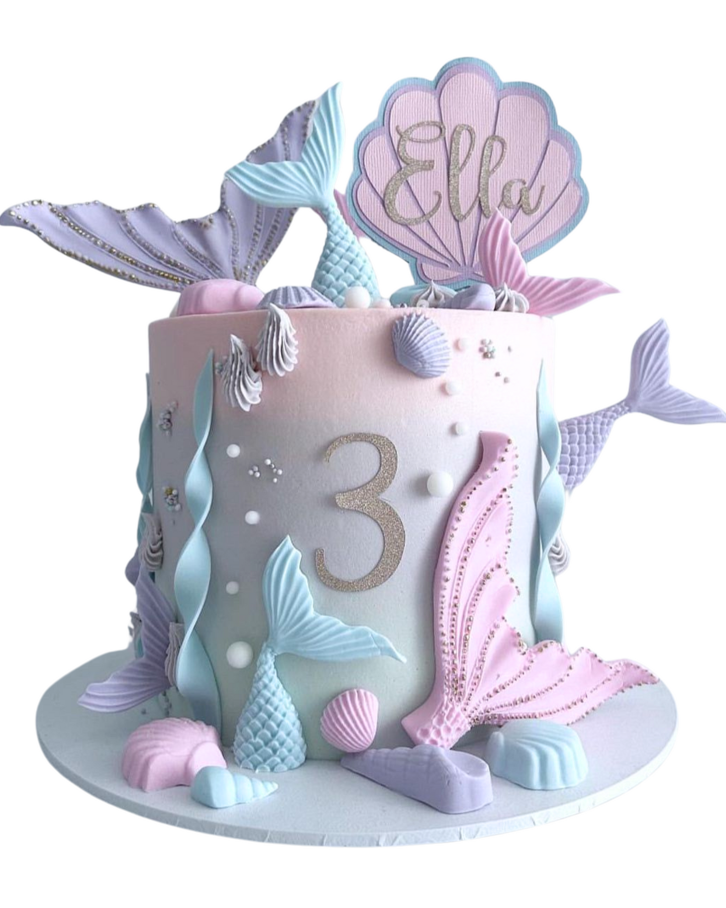 Mermaid Cake For Girls