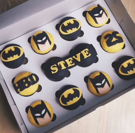 Batman Cupcakes