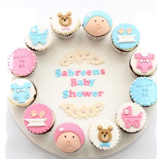 Baby Shower Cupcakes