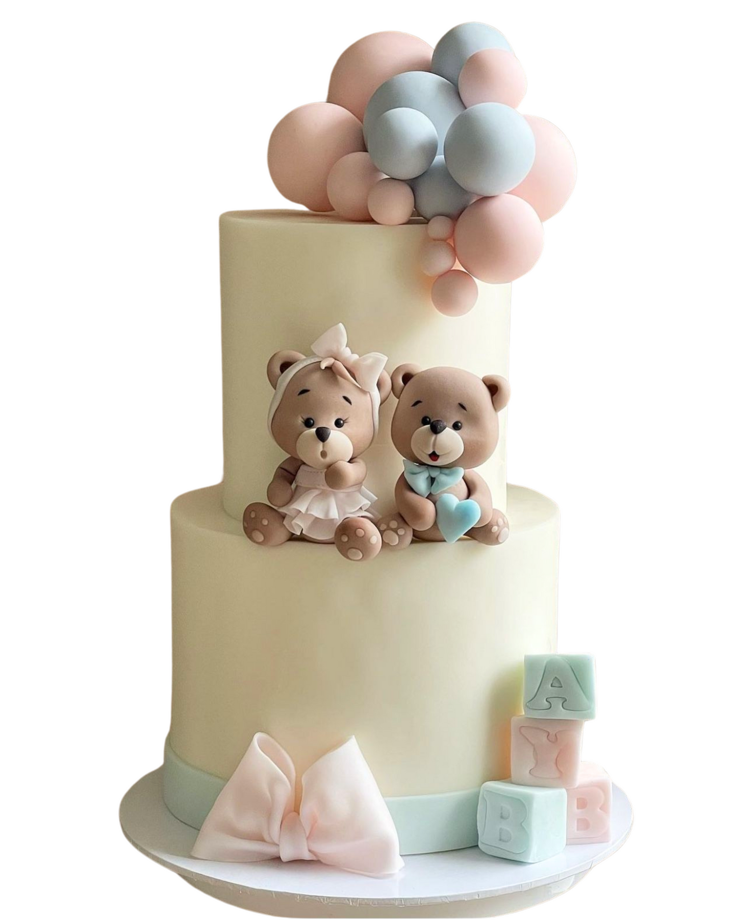Gender Reveal Cake 18