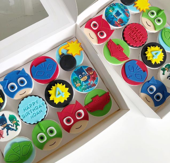 PJ Mask Cupcakes