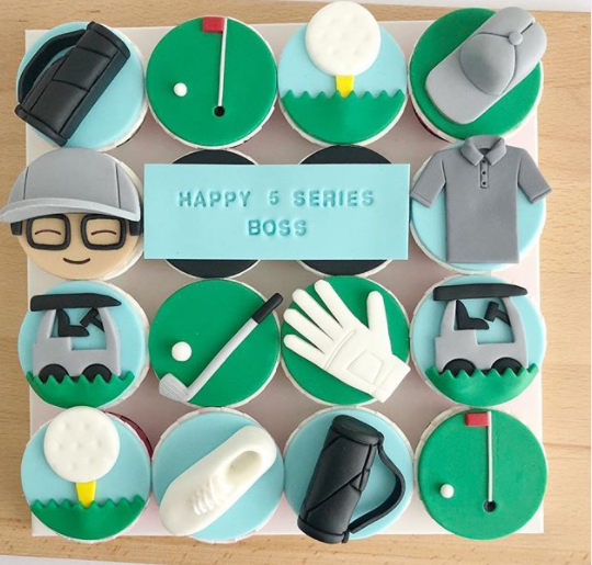 Golf Cupcakes