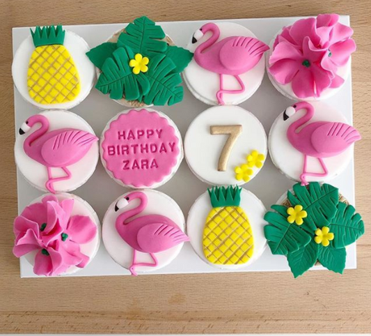 Flamingo Cupcakes
