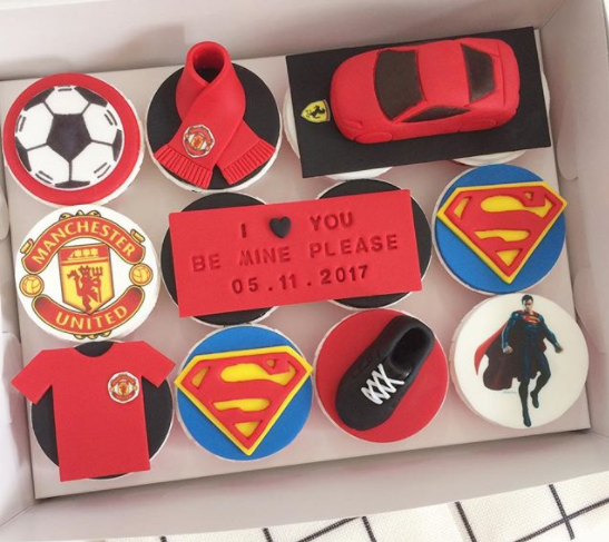 Customized Cupcakes For Boys