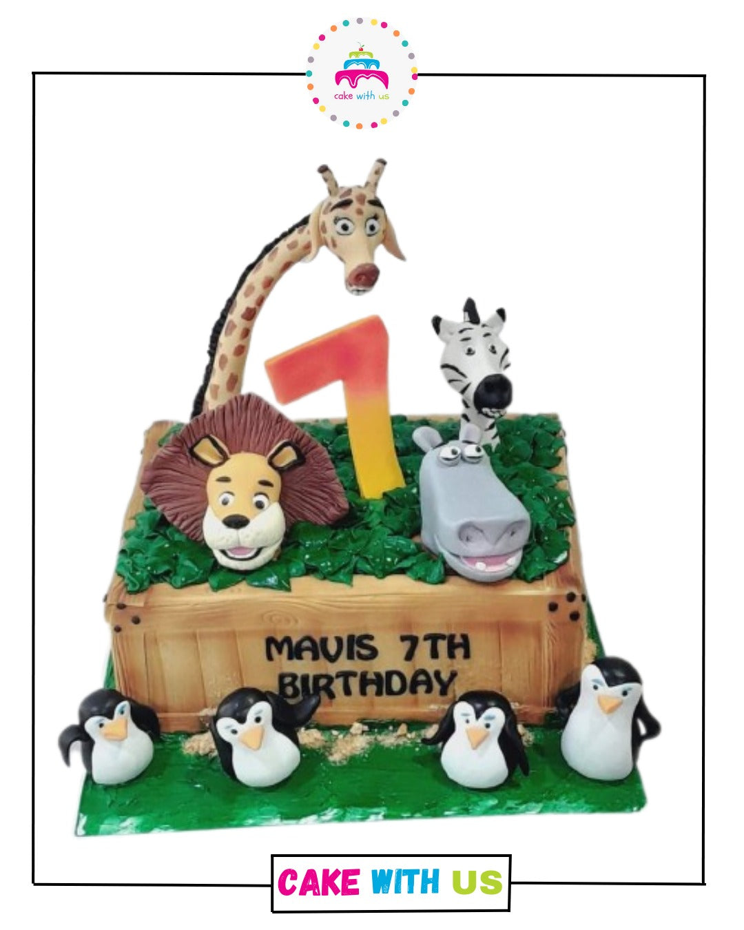 Jungle Cake For Boys