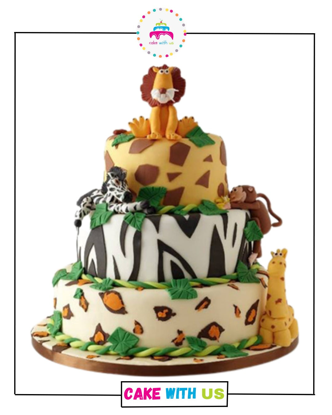 Always Friends Jungle Cake