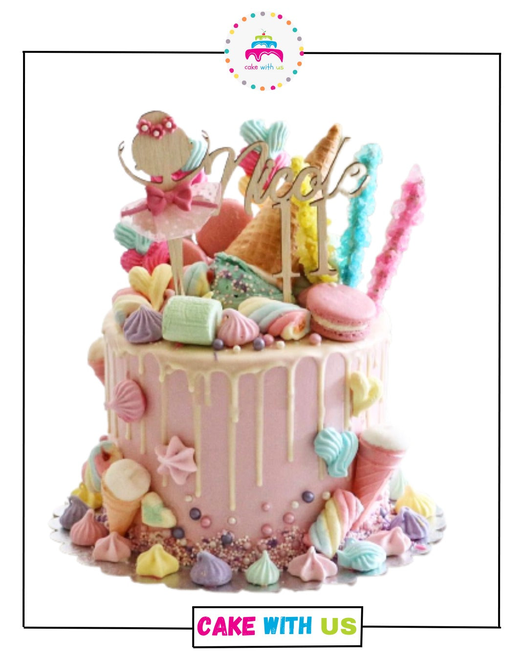 Candyworld Cream Cake