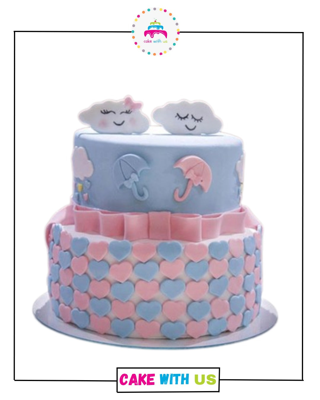 Can't Wait to see Her Him Cake 2