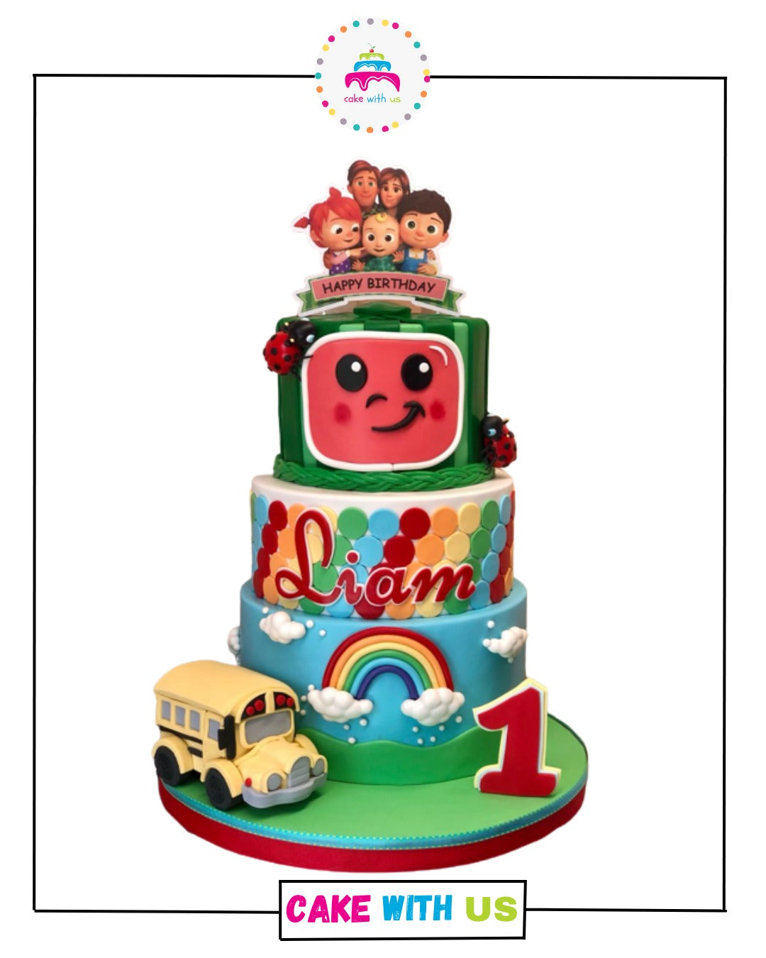 Cocomelon Cake 5
