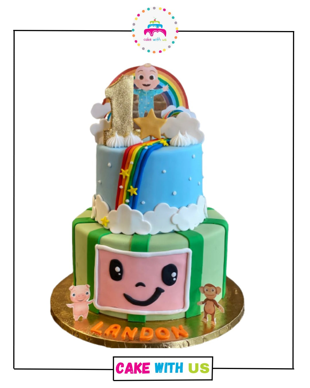 Cocomelon Cake 7