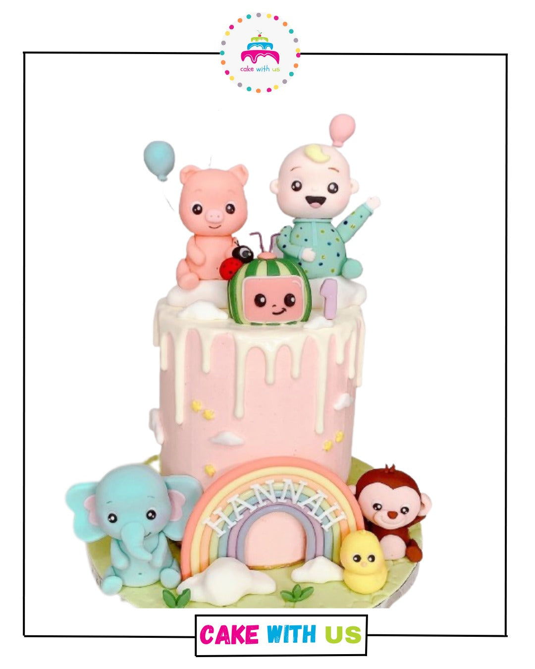 Cocomelon Cake 9