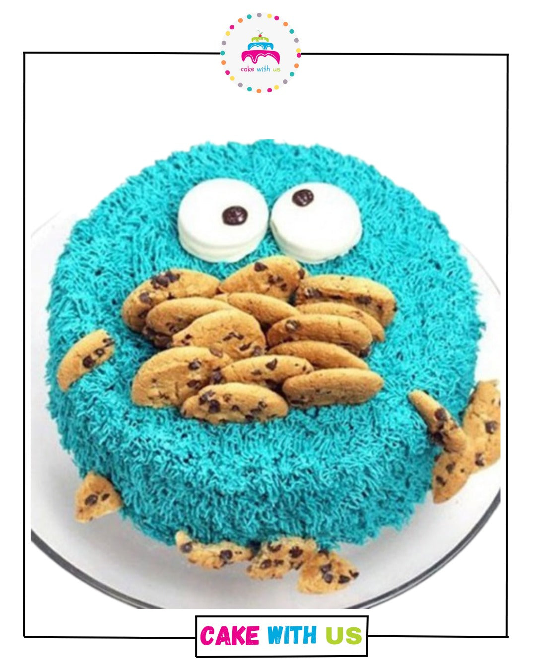 Cookie Monster Cake