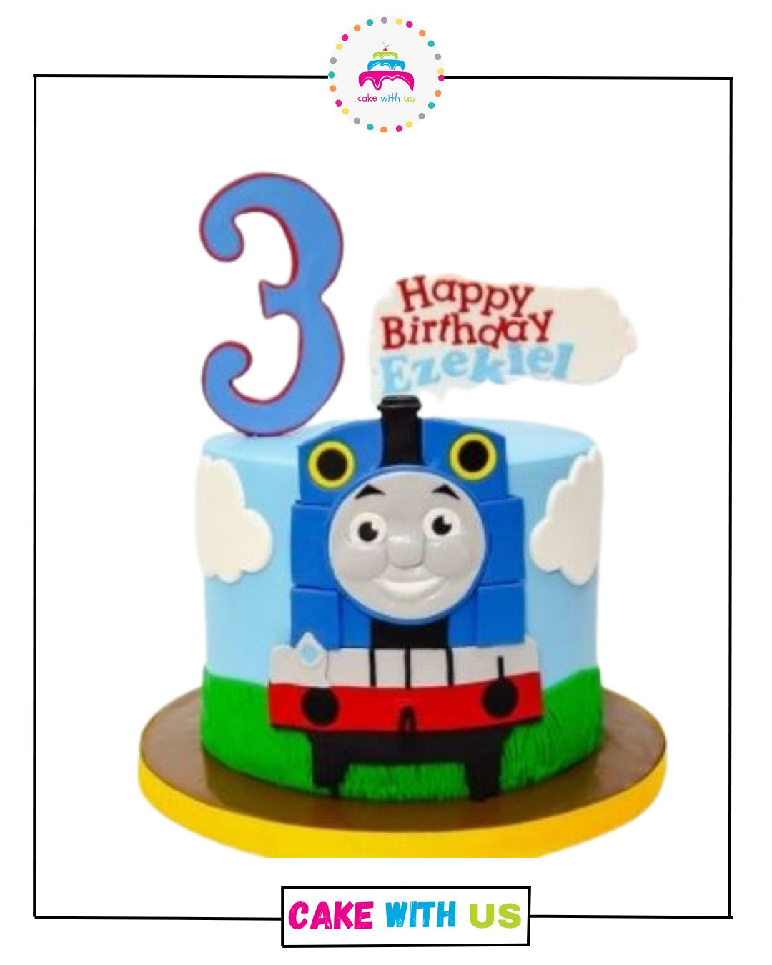 Thomas Train Birthday Cake