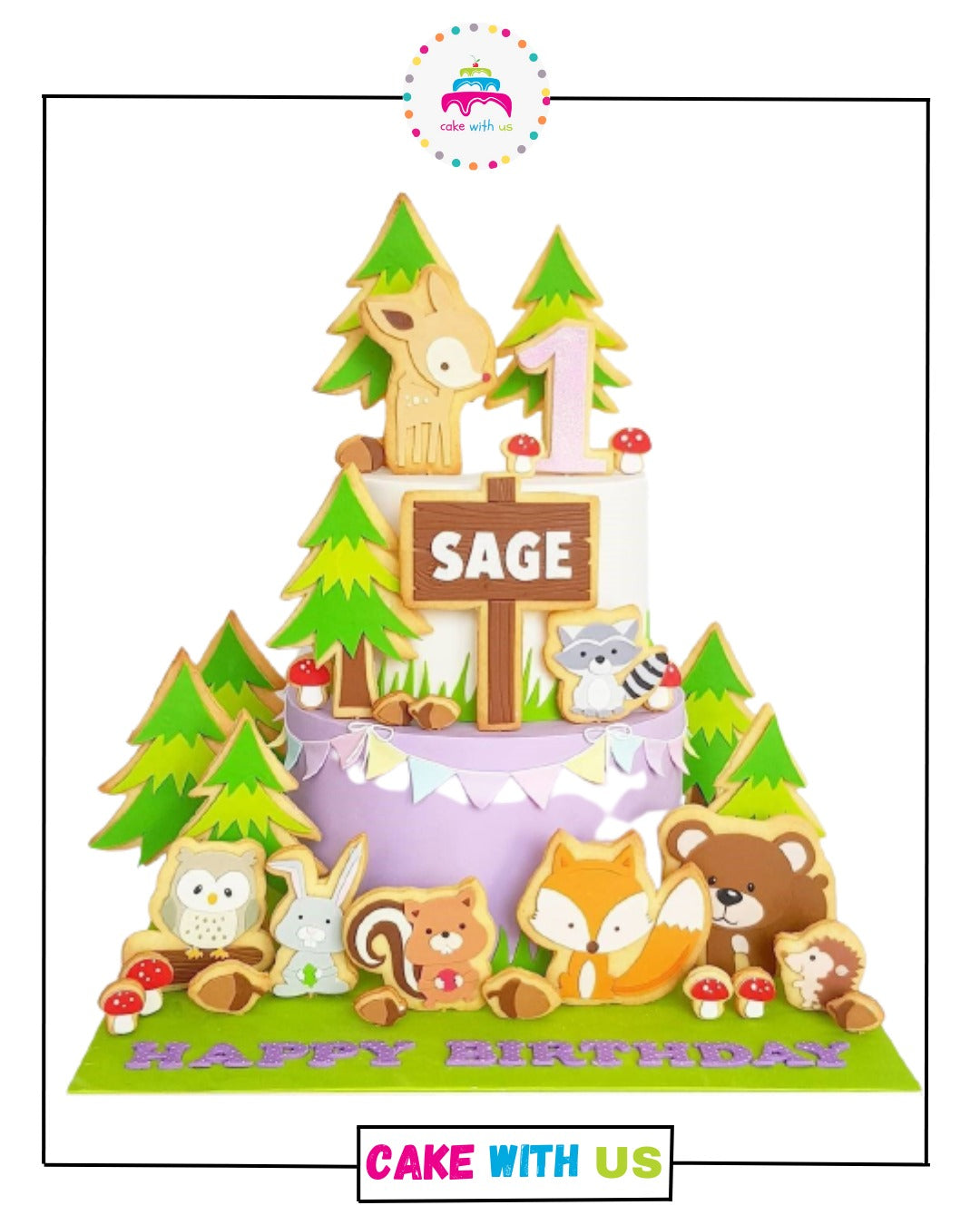 Woodland Fairytale Cake