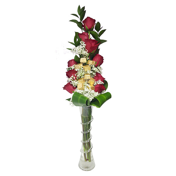 Lucky 9 In Vase