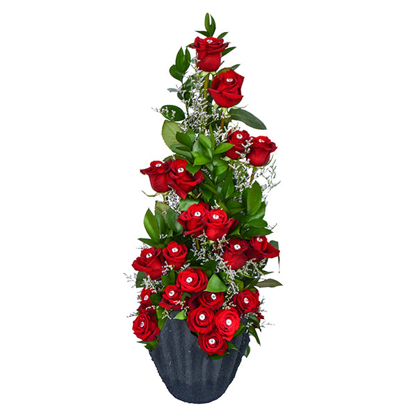 Roses With Diamonds