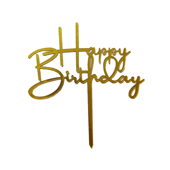 Happy Birthday Cake Topper