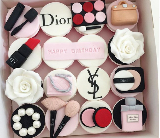 Chanel Dior YSL Makeup Kit Cupcakes