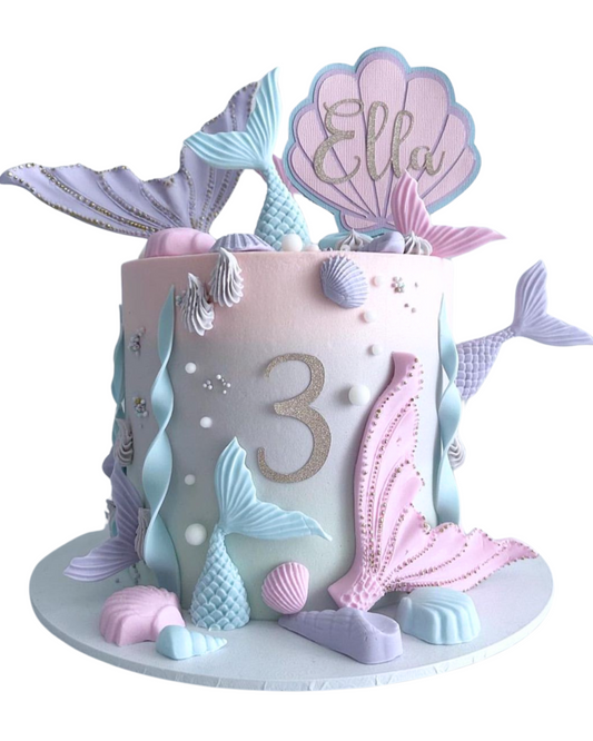 Mermaid Cake For Girls