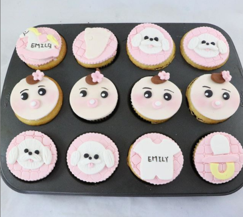 Little Girl Cupcakes