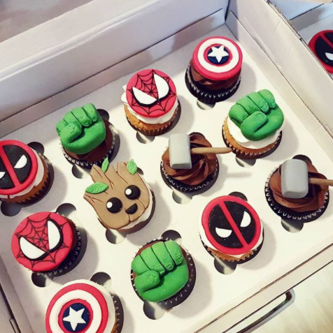 Avengers Cupcakes