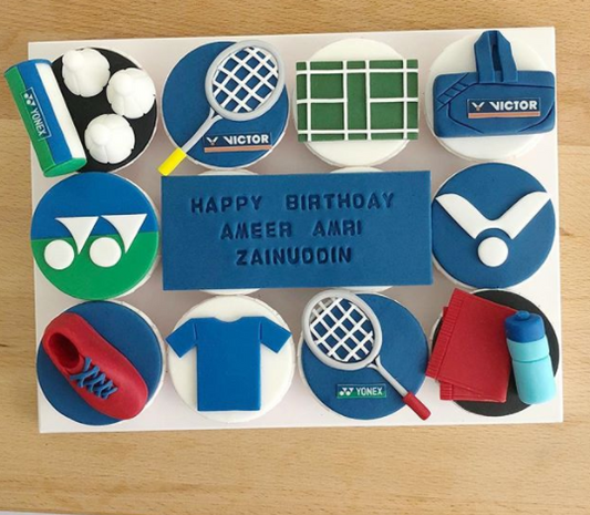 Badminton Cupcakes