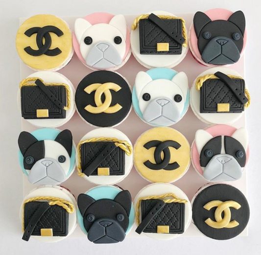 Puppy & Chanel Cupcakes