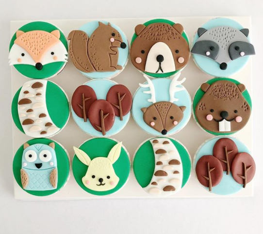Forest Cupcakes