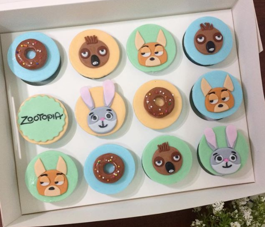 Zootopia Cupcakes