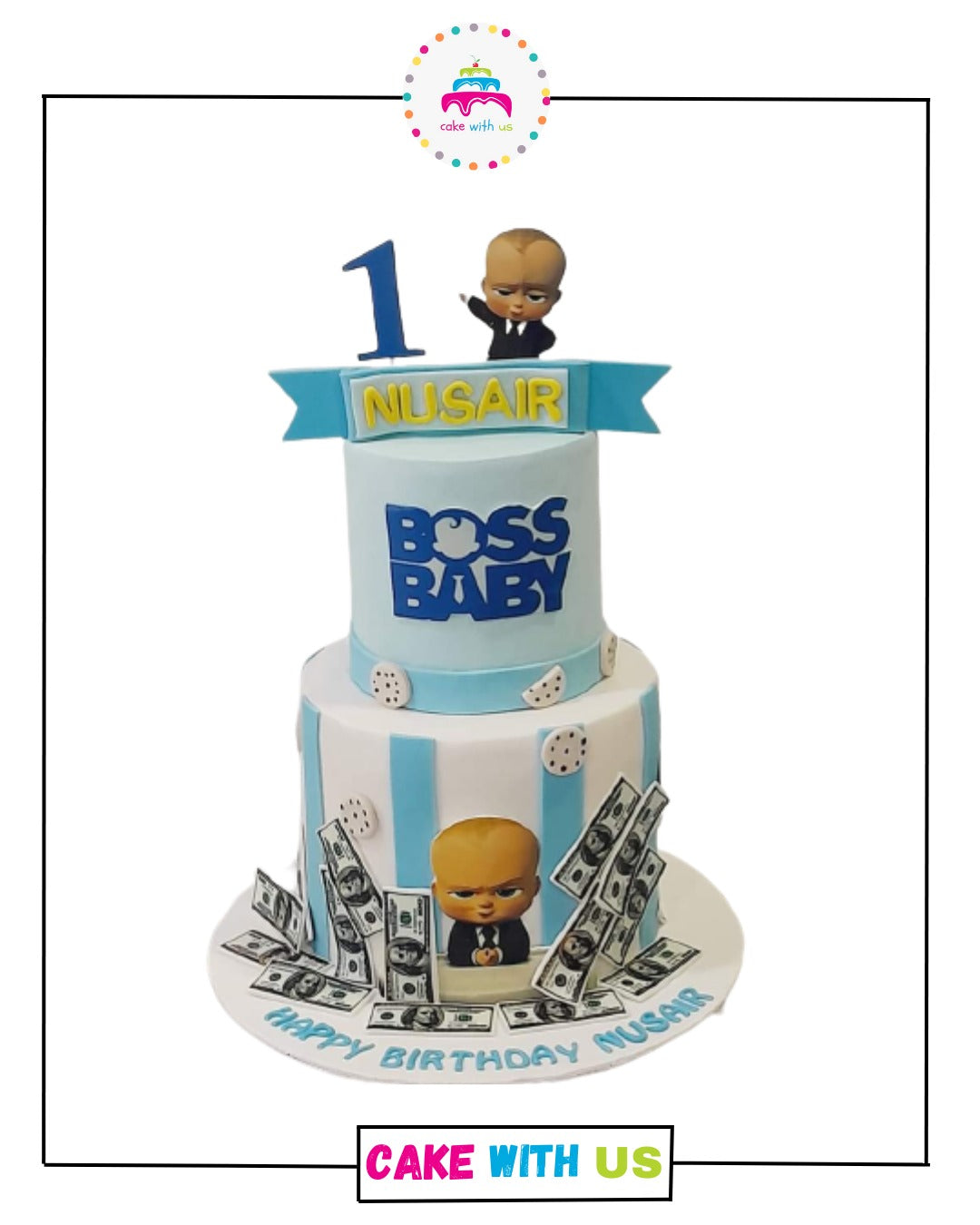 Baby Boss Cake For Boys