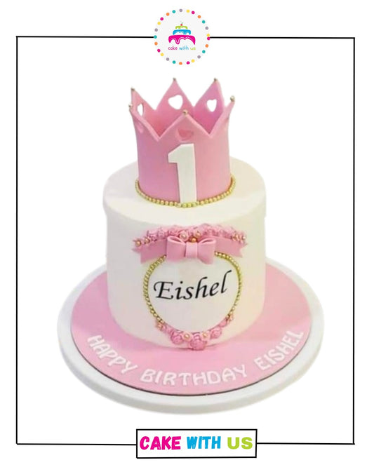 Princess Crown Cake For Girls