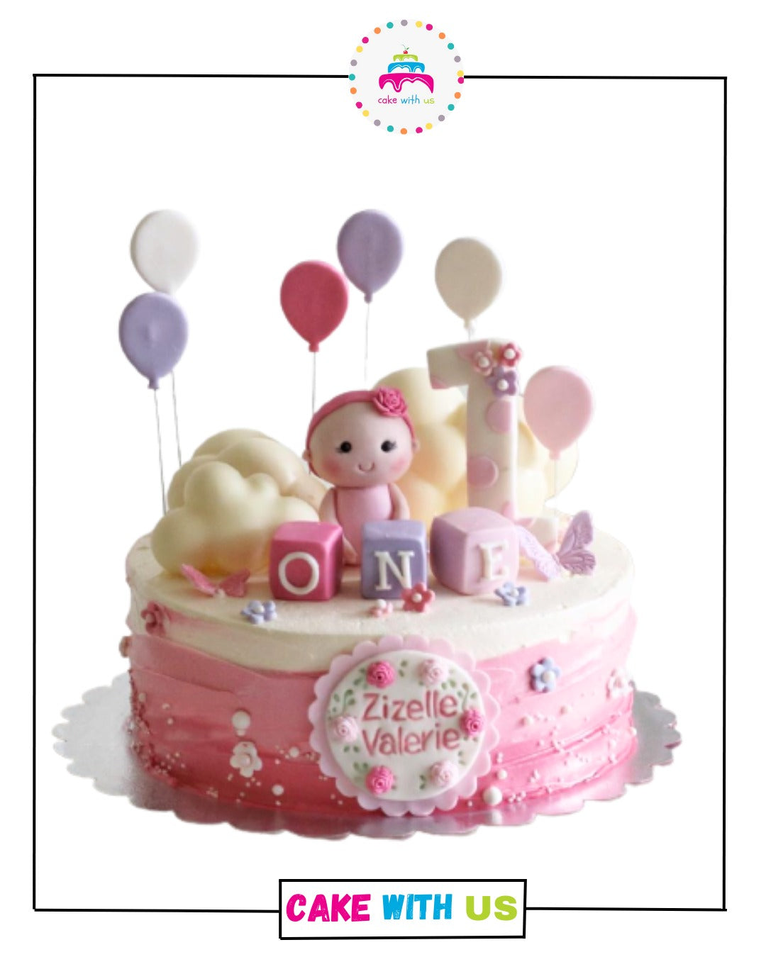Baby Girl Cake
