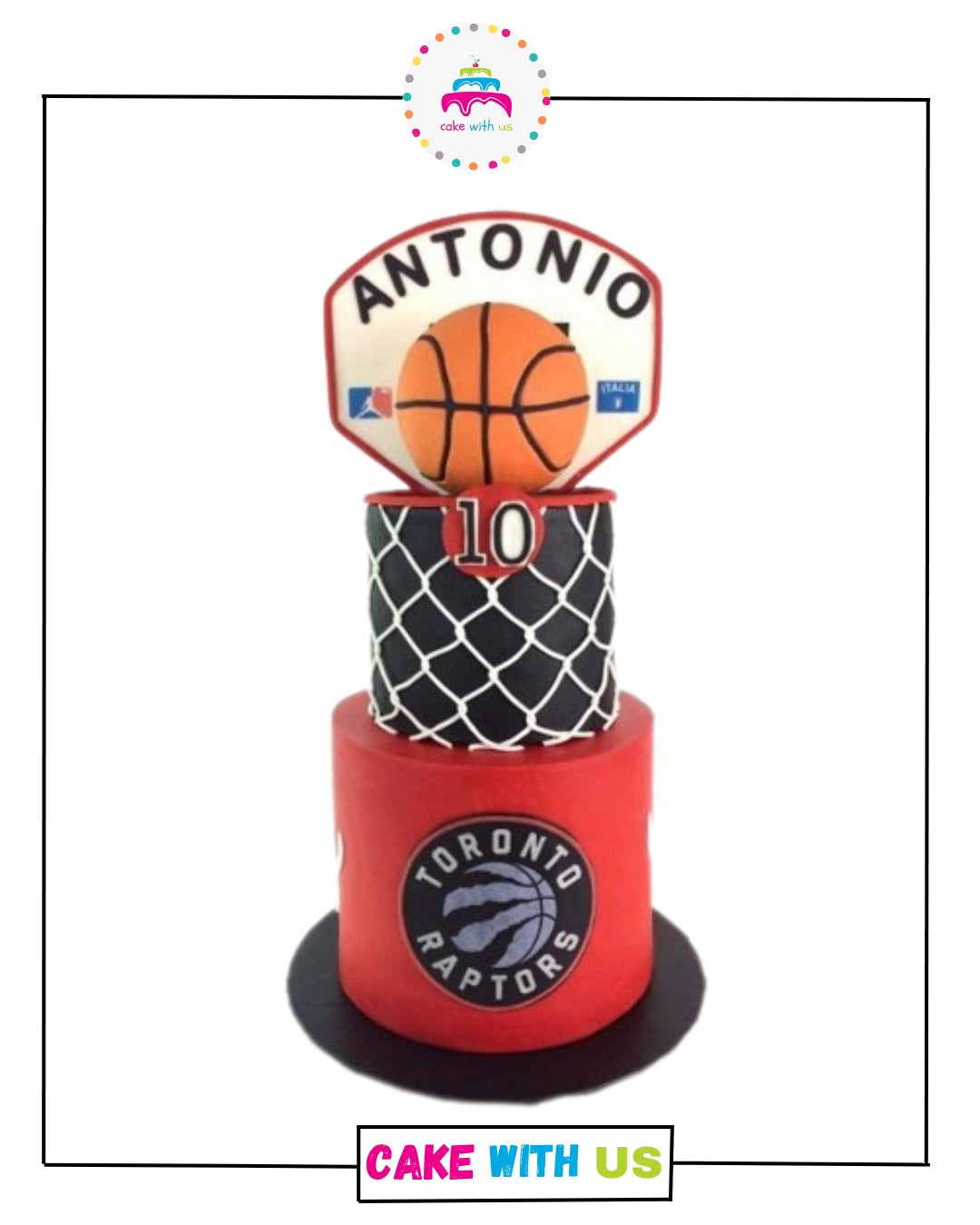 Basketball Fan Cake