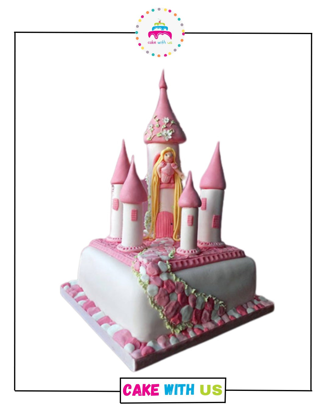 Cinderella Castle Cake