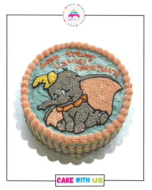Elephant Cream Cake