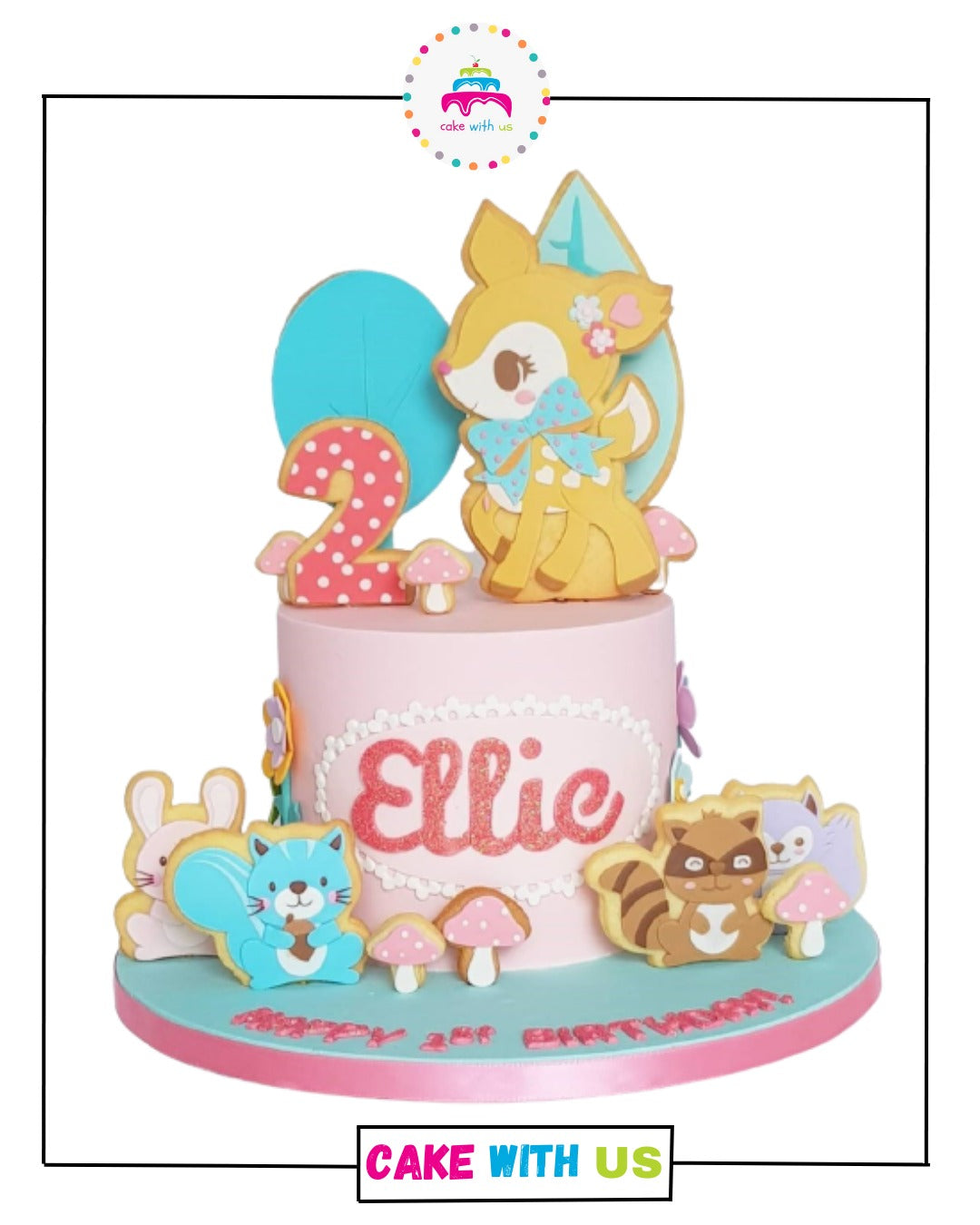 Fairyland Adventure Cake For Girls
