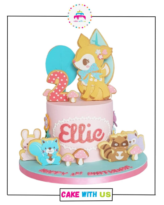 Fairyland Adventure Cake For Girls