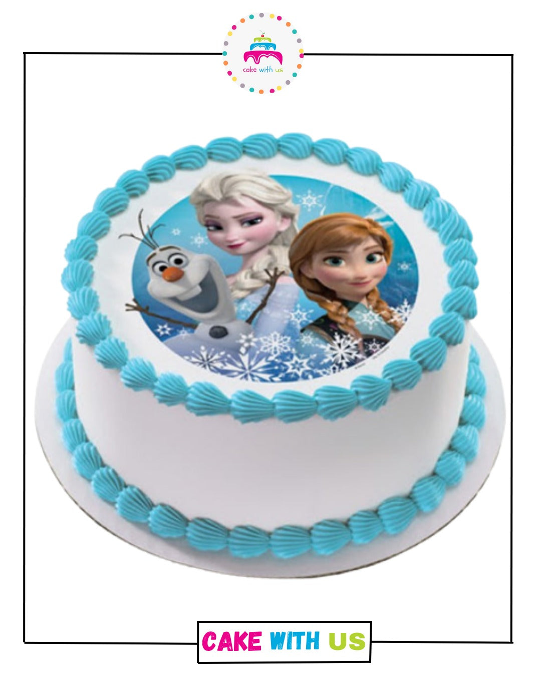Frozen Picture Cake