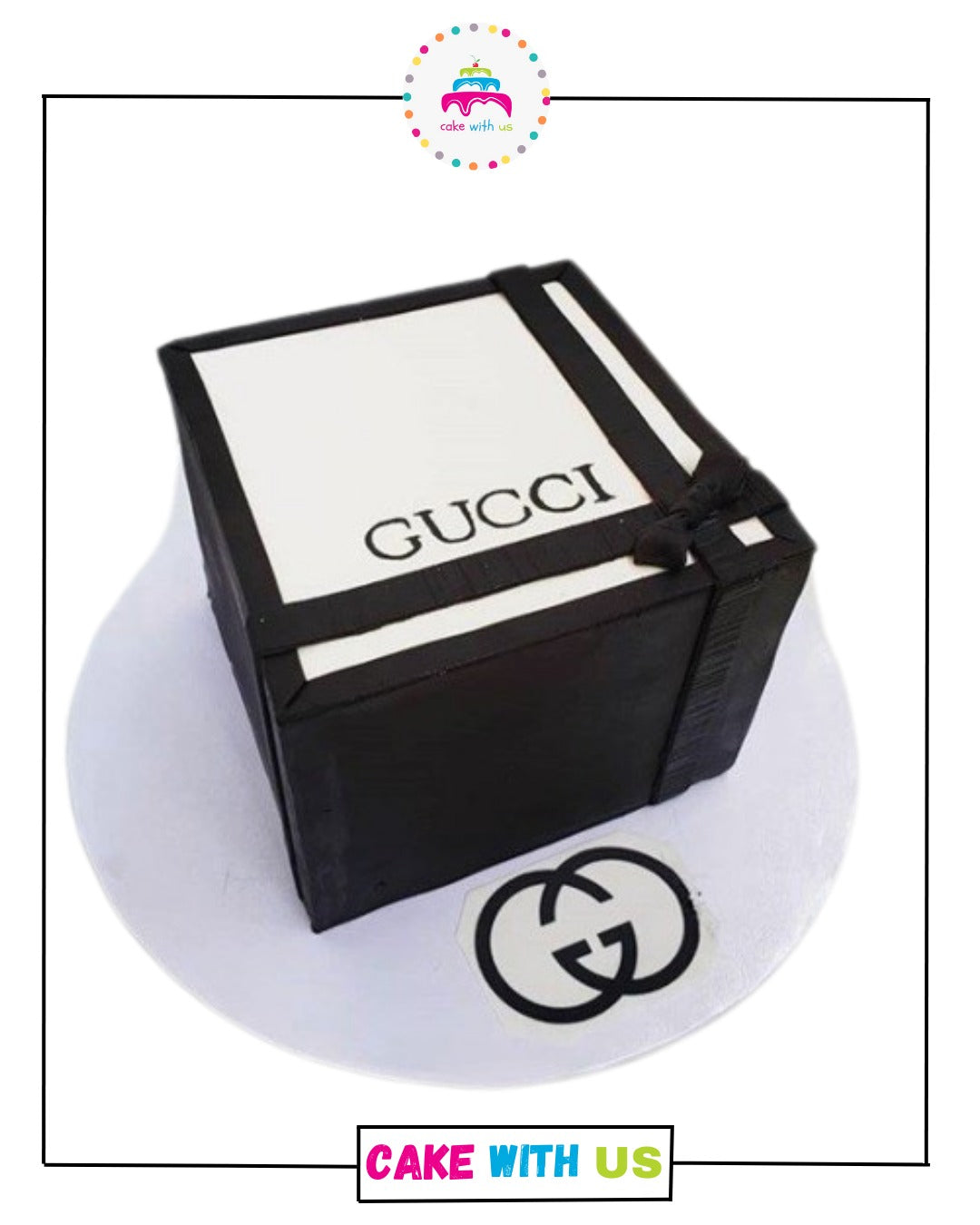 Gucci Box Cake Black N White