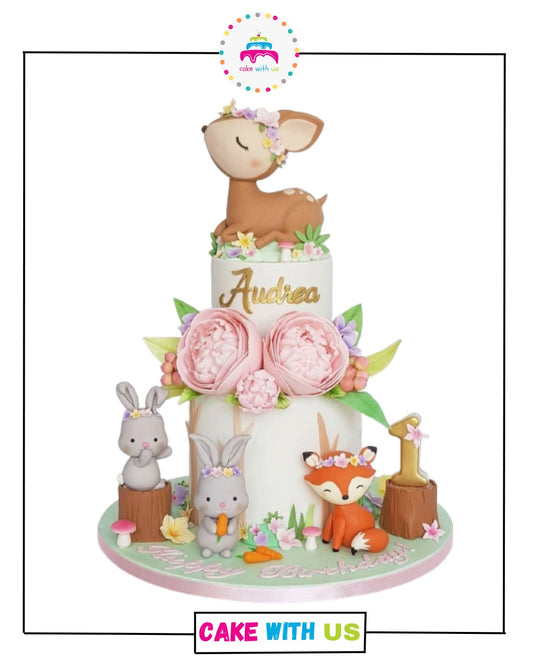 Happy Dear Cake For Kids