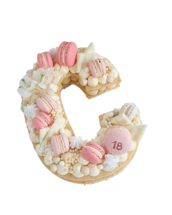 Letter C Cake