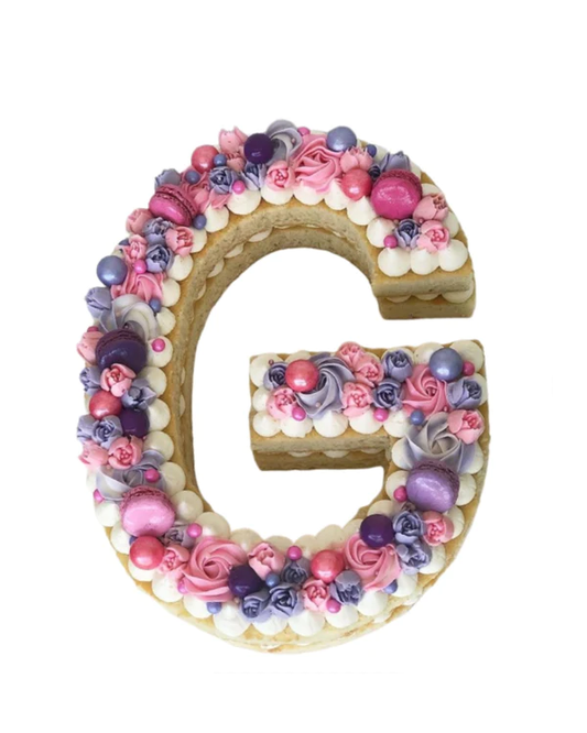 Letter G Cake