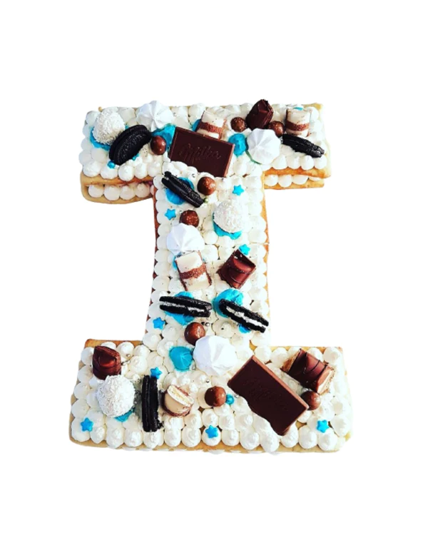 Letter I Cake