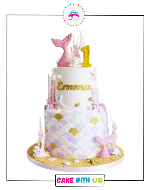 Little Mermaid Cakes For Girls