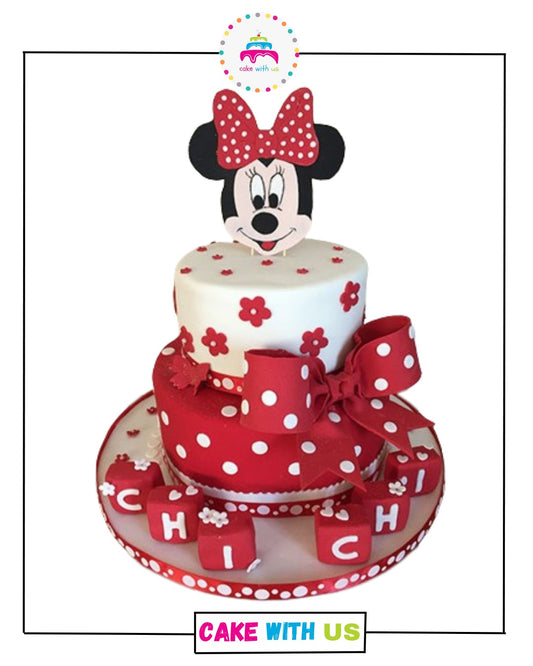 Minnie Mouse Cake 5
