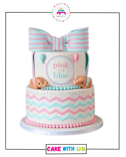 Pink or Blue Cake