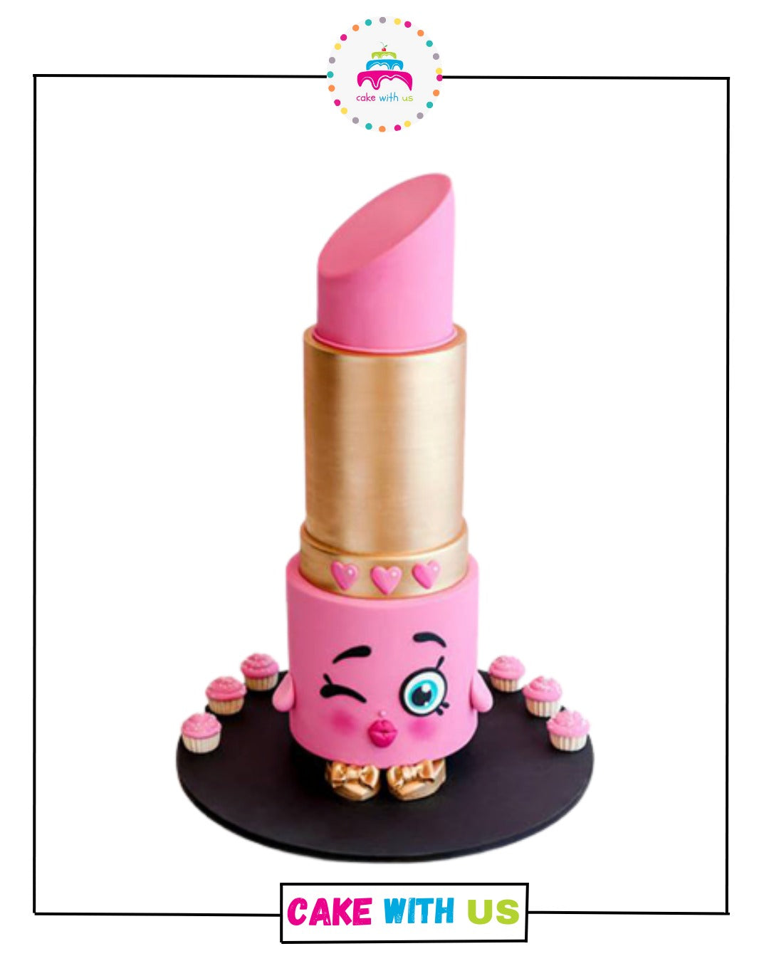 Pink Lips Cakes