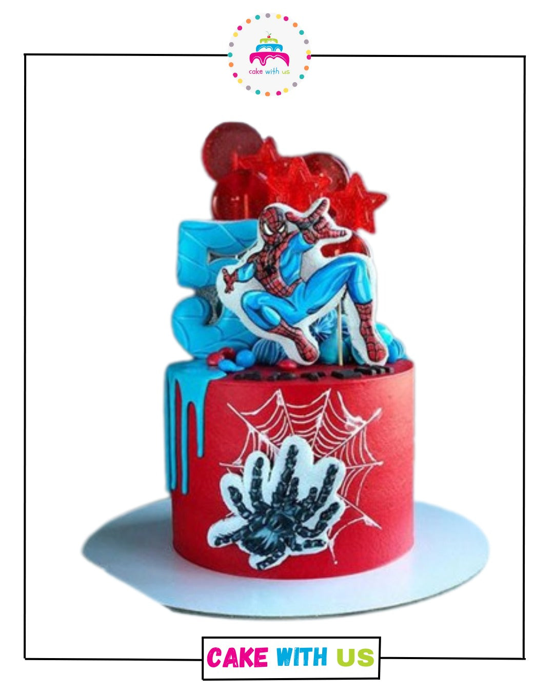Spiderman Legacy Cake