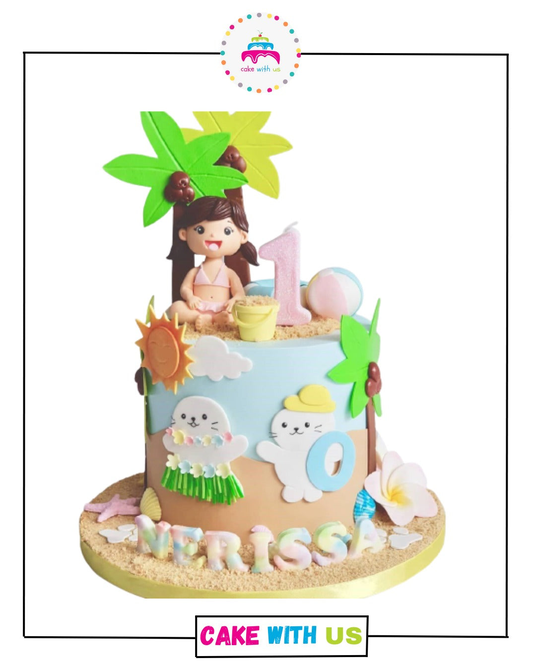 Trip To Hawaii Cake