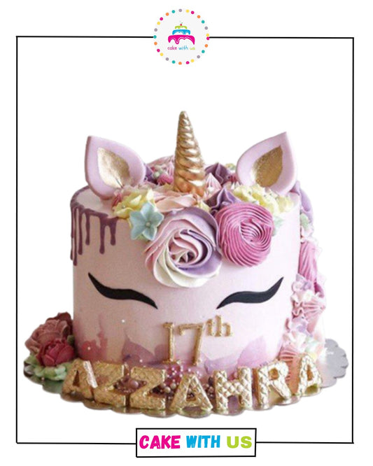 Unicorn Cream Cake
